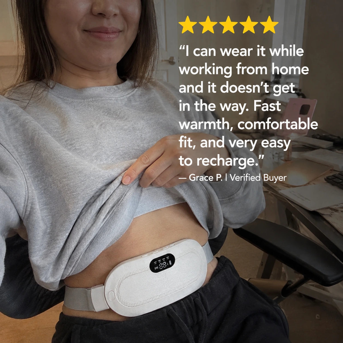grace wear while working from home