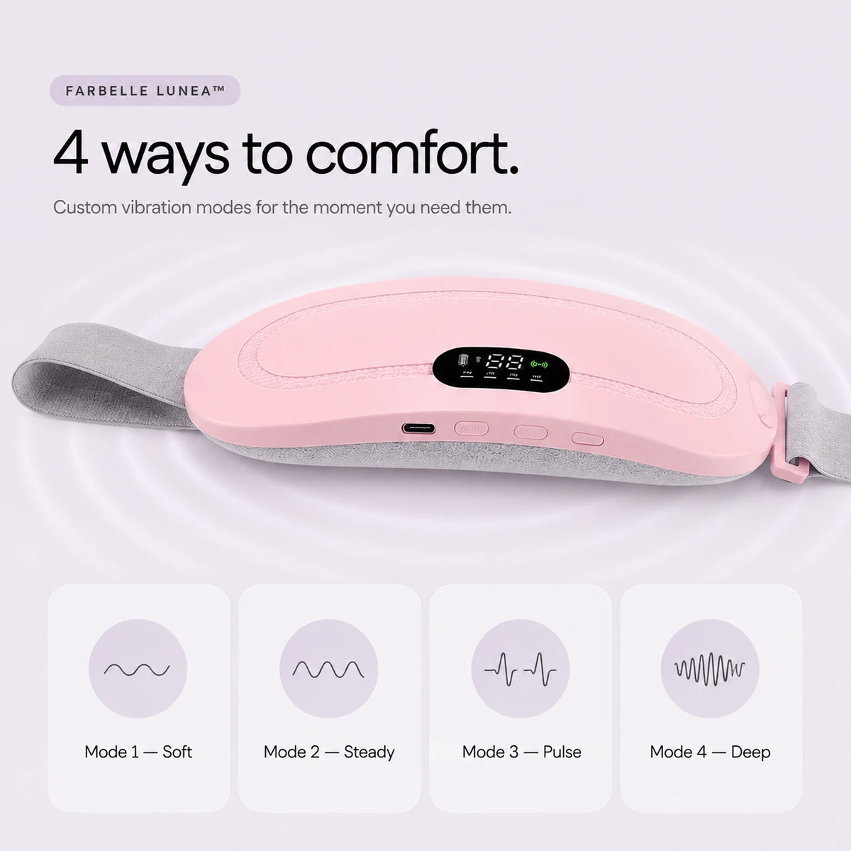 Farbelle Lunea™ Heated Menstrual Relief Belt